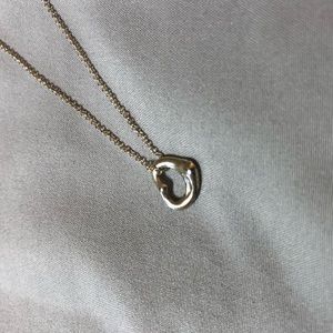 Tiffany’s heart necklace